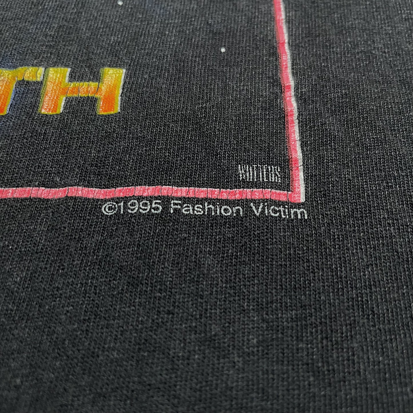 90s  ファッション・ヴィクティムでターゲットアースぐぅ刺さった  “しかも役満個体。笑(良フェード×ＸＬサイズ)”