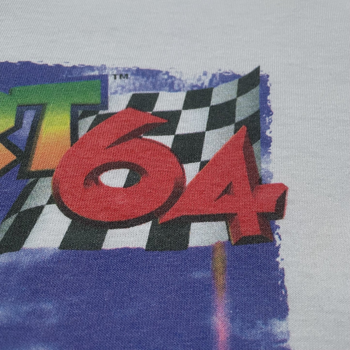 90s  マリオカート６４  “ヴィンテージマリオTee３本の指に入る最高峰(オニータタグ)”