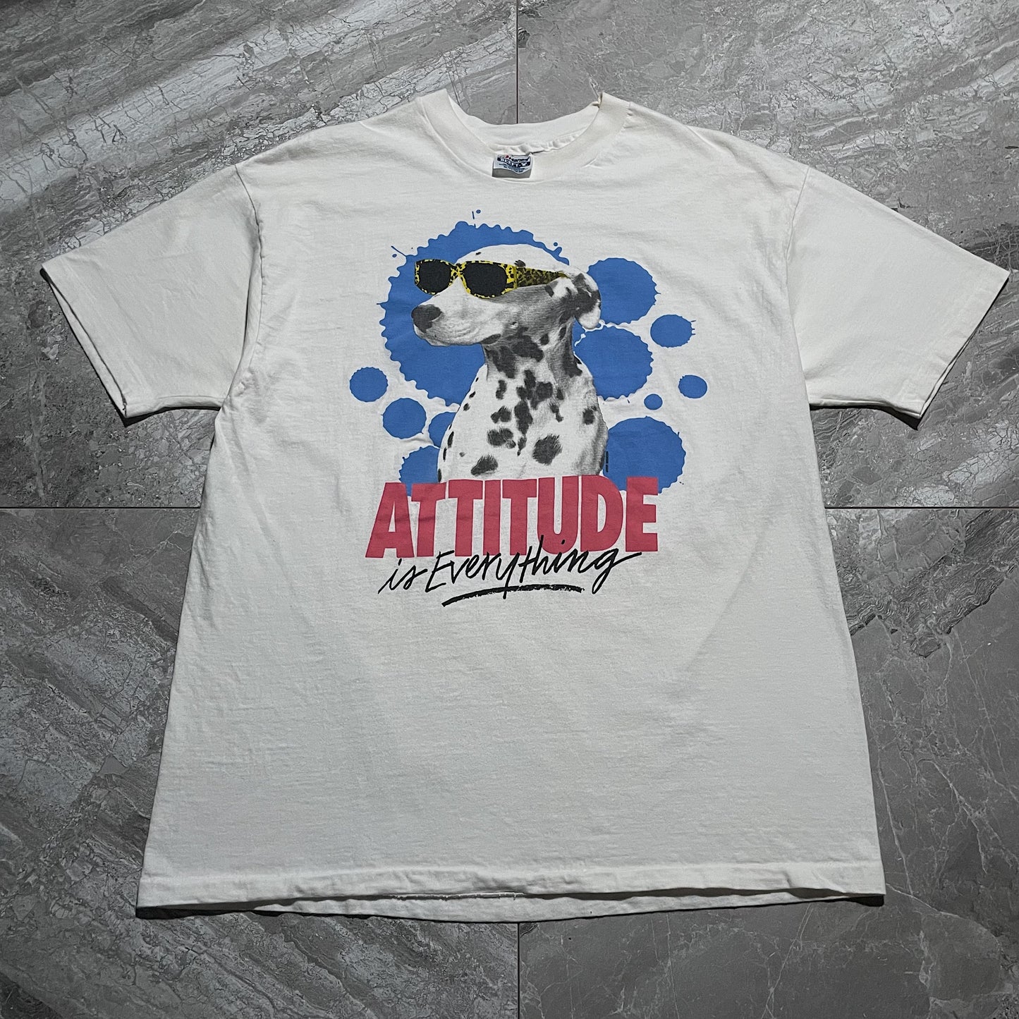 90s  そのツラでアティチュード反則でしょ。  “シングル×シングル×青タグヘインズ×ＸＬサイズ(つまり条件も非の打ち所なし)”