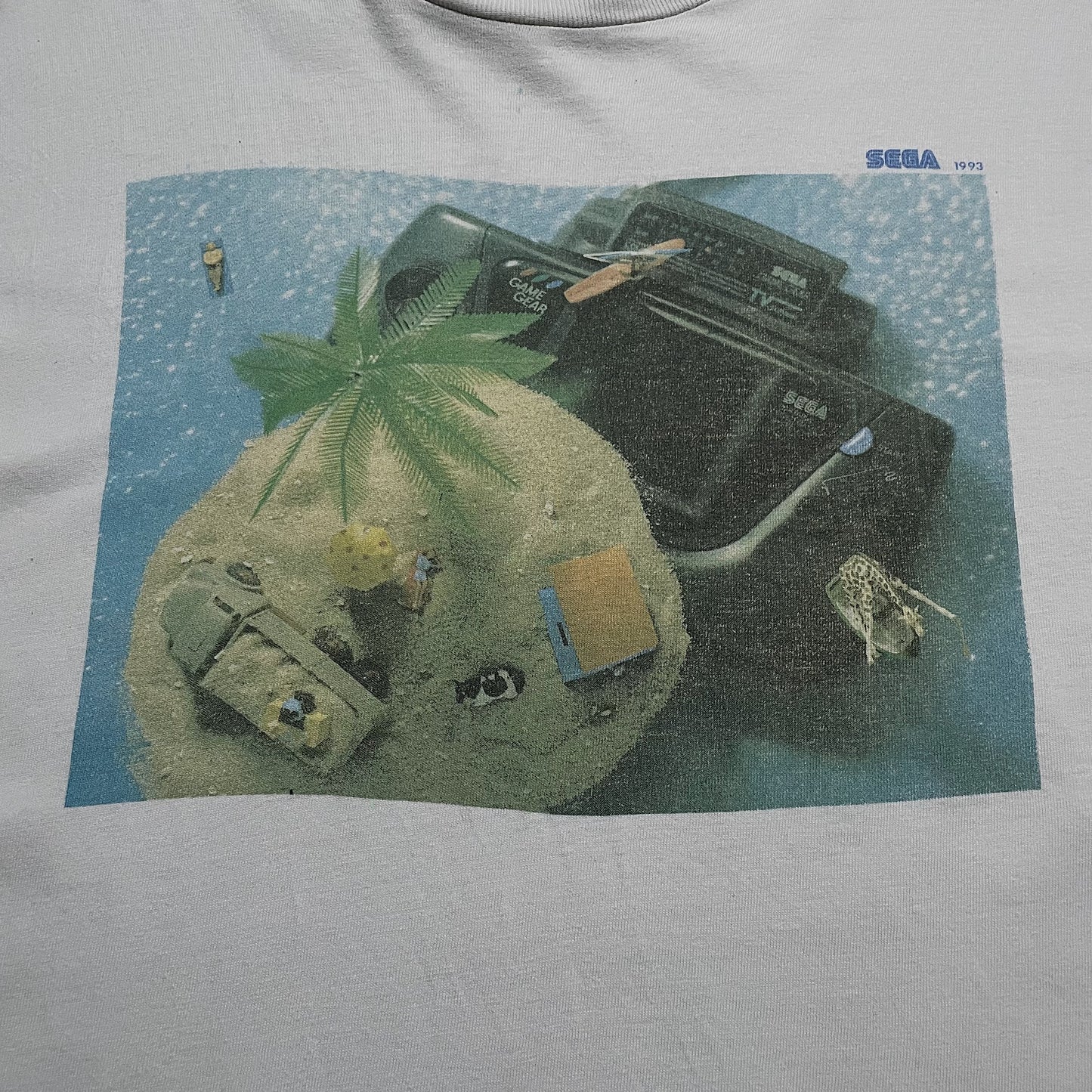 90s  ＳＥＧＡ・ゲームギア・アイランド  “しかも良個体(ＸＬサイズ×ちょいボロ×シングル×シングル)”