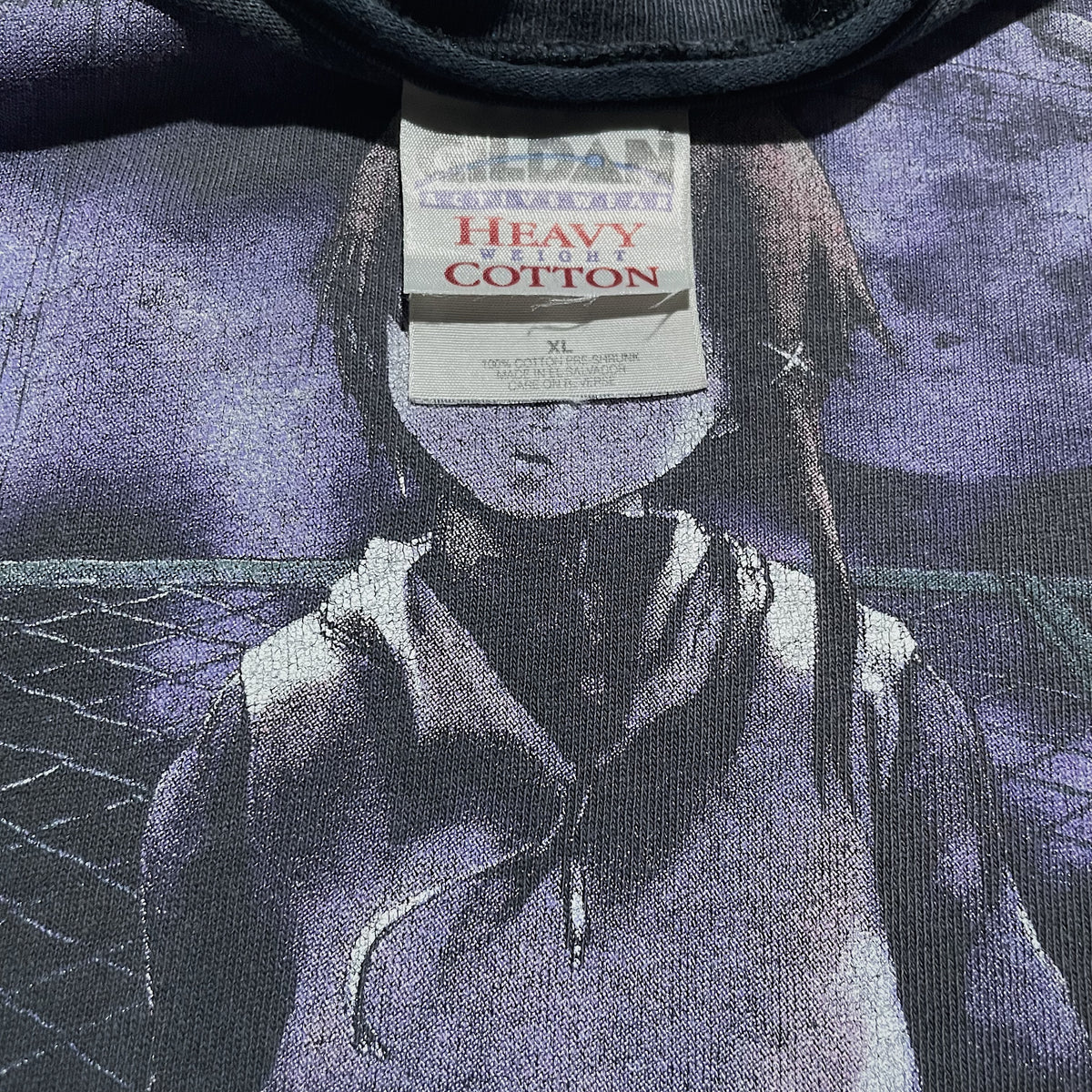 90s  serial experiments lain(GILDAN２枚タグ)  “鬼フェード×ＸＬサイズ×ボロ(マジの役満個体)”