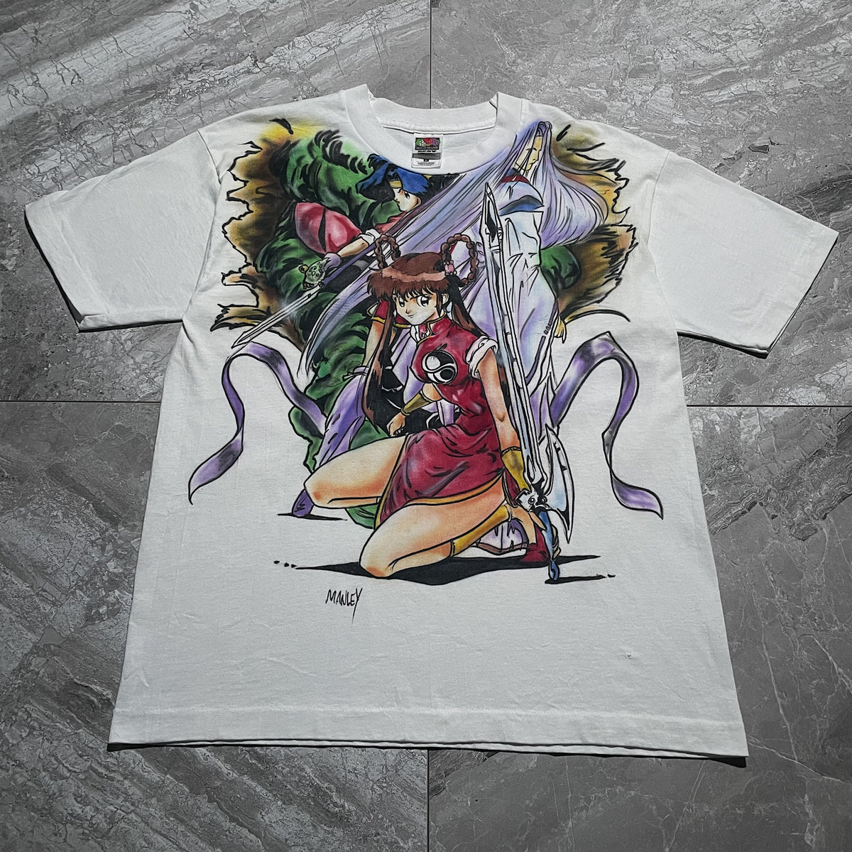 90s  魔物ハンター妖子  “しっかりヴィンテージのスプレーアートほんまにエグいて。笑(シングル×シングル)”