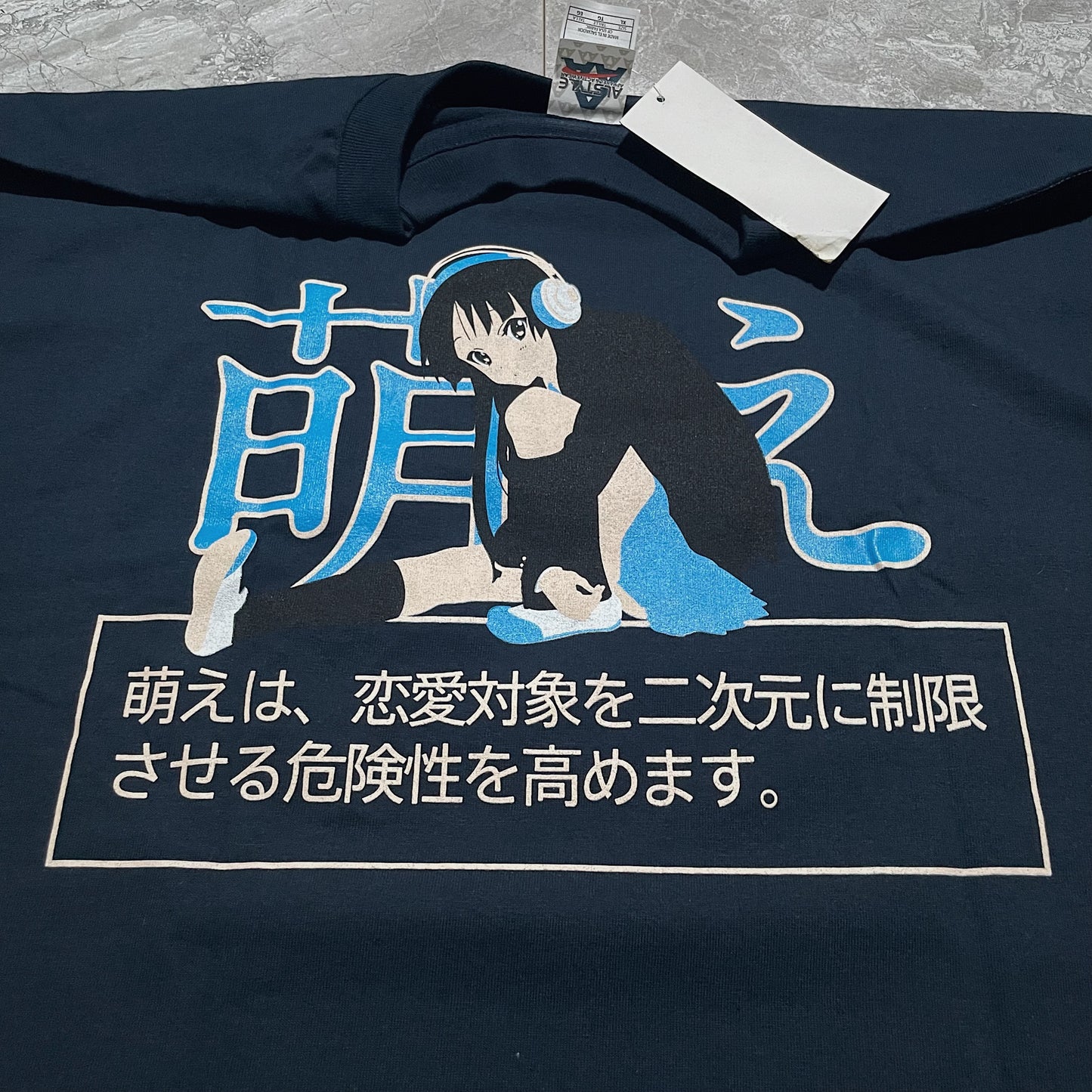 10s  私物片付けてたら出てきたけどなんか質問あるか？^_^  “ＸＬのフラッシャー付きデッドストック(こんな理由でぽろっと出てくるＴシャツではない)”