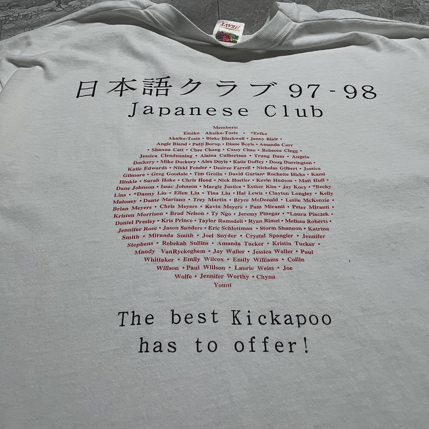 90s  日本語クラブ  “シングル×シングルなの普通に偉い(ＸＬサイズ)”