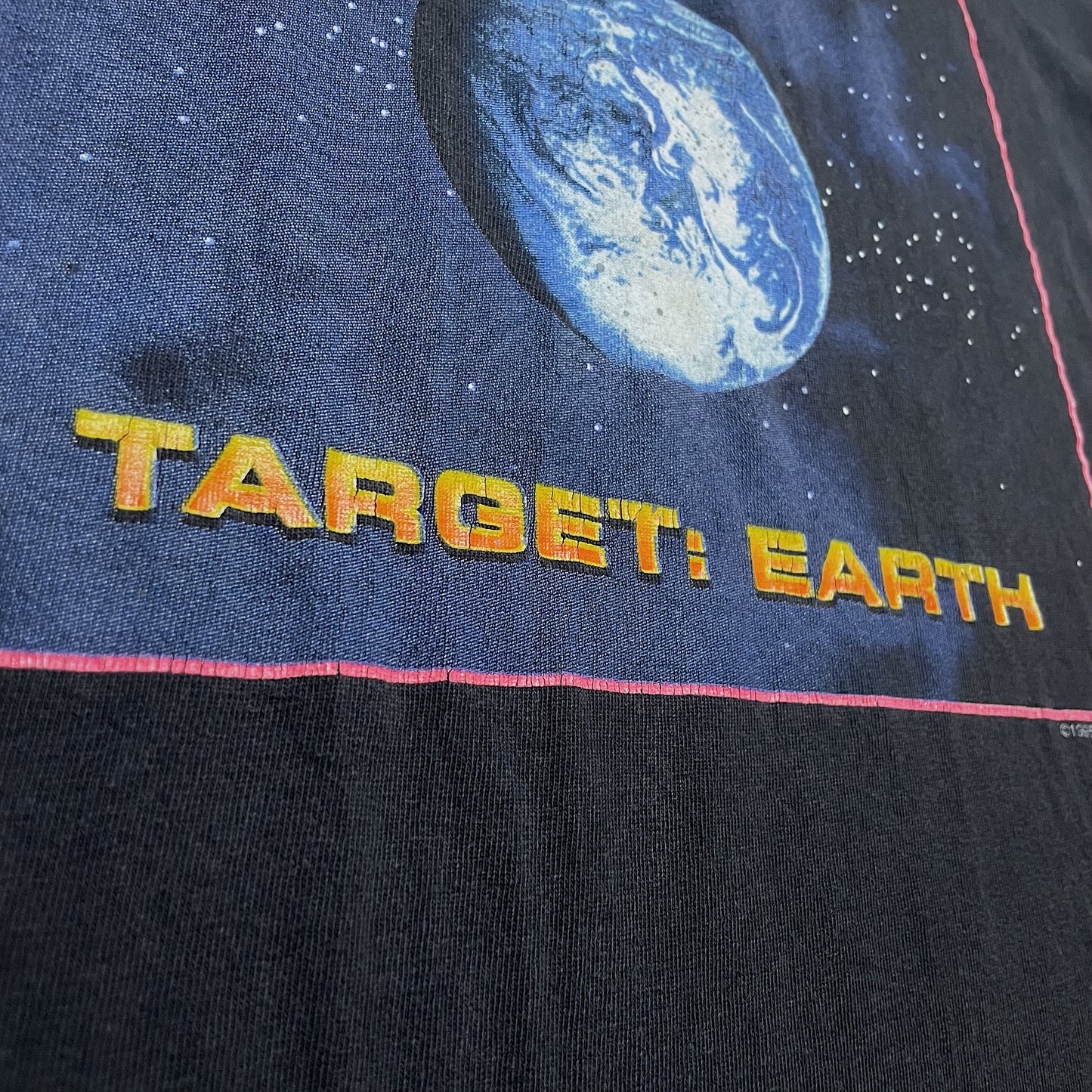 90s  ファッション・ヴィクティムでターゲットアースぐぅ刺さった  “しかも役満個体。笑(良フェード×ＸＬサイズ)”