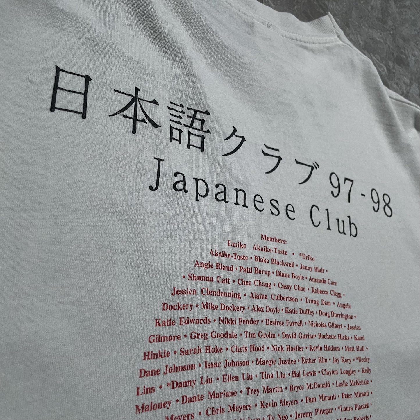 90s  日本語クラブ  “シングル×シングルなの普通に偉い(ＸＬサイズ)”