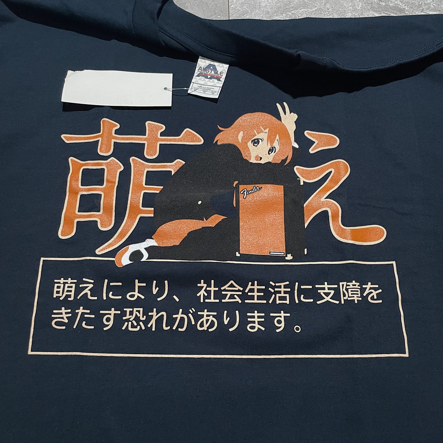 10s  私物片付けてたら出てきたけどなんか質問あるか？^_^  “ＸＬのフラッシャー付きデッドストック(こんな理由でぽろっと出てくるＴシャツではない)”