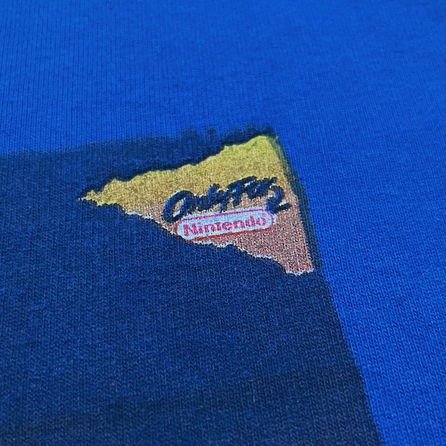 90s  スーパーマリオRPG  “オフィシャルプロモのギルダン刺繍タグＸＬ(フロントパターンは世界でもこの個体しか私は確認できておりません。＼(^o^)／ｵﾜﾀ)”