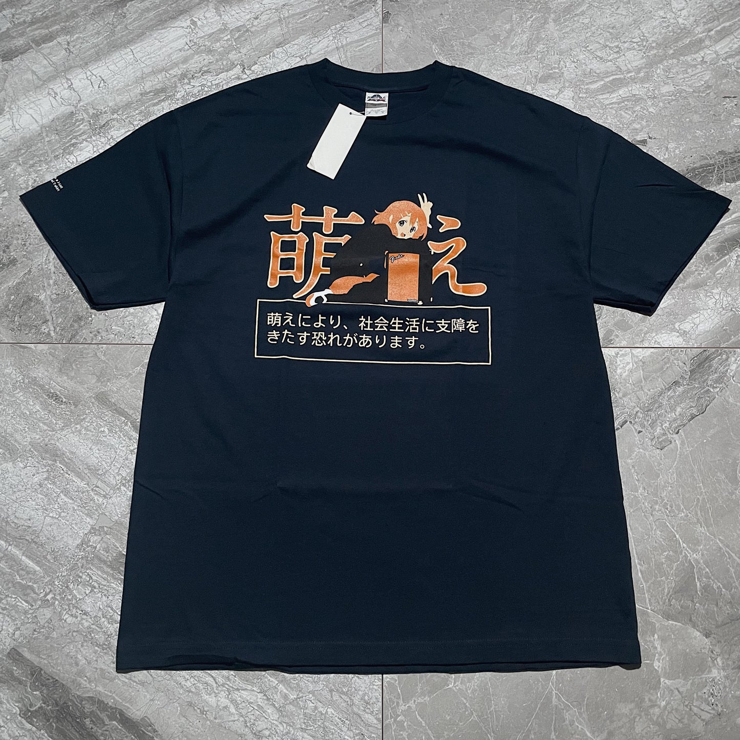 10s  私物片付けてたら出てきたけどなんか質問あるか？^_^  “ＸＬのフラッシャー付きデッドストック(こんな理由でぽろっと出てくるＴシャツではない)”