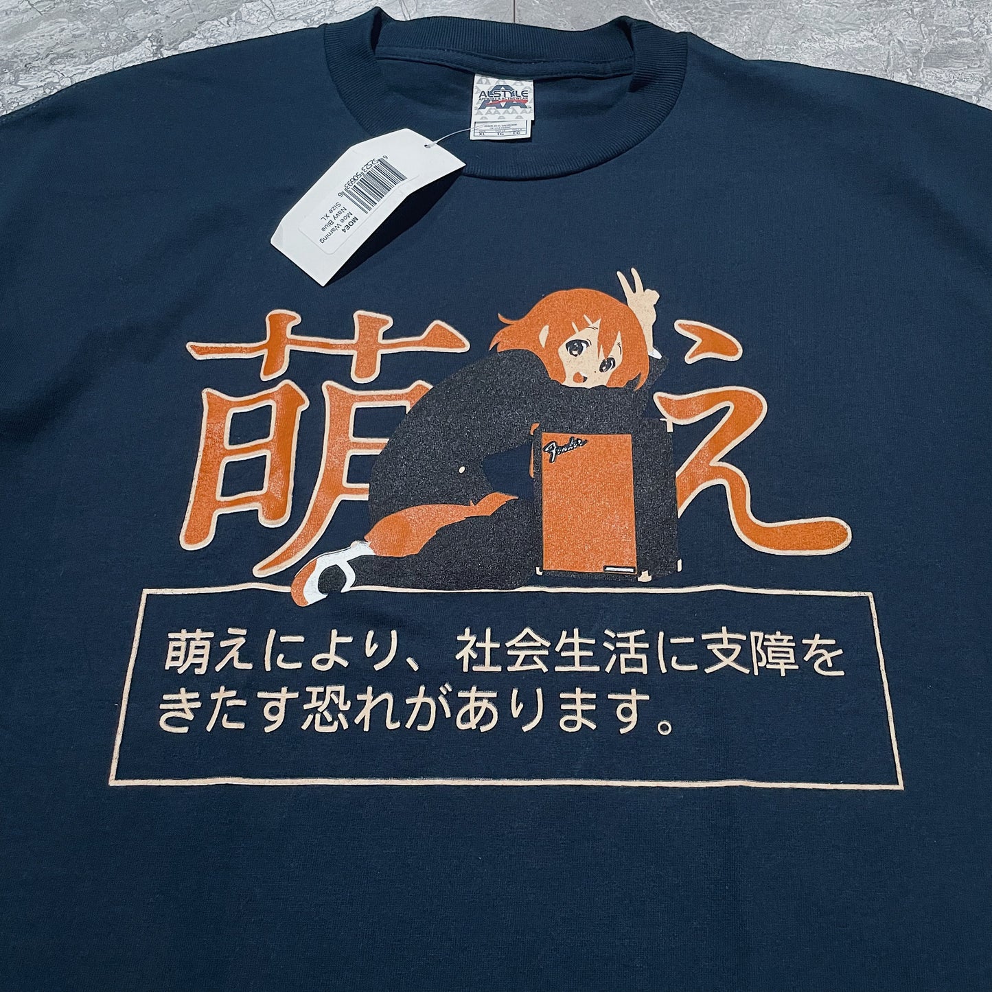10s  けいおん(萌えワーニング)  “ＸＬのフラッシャー付きデッドストック(普通に探して手に入る個体ではない)”